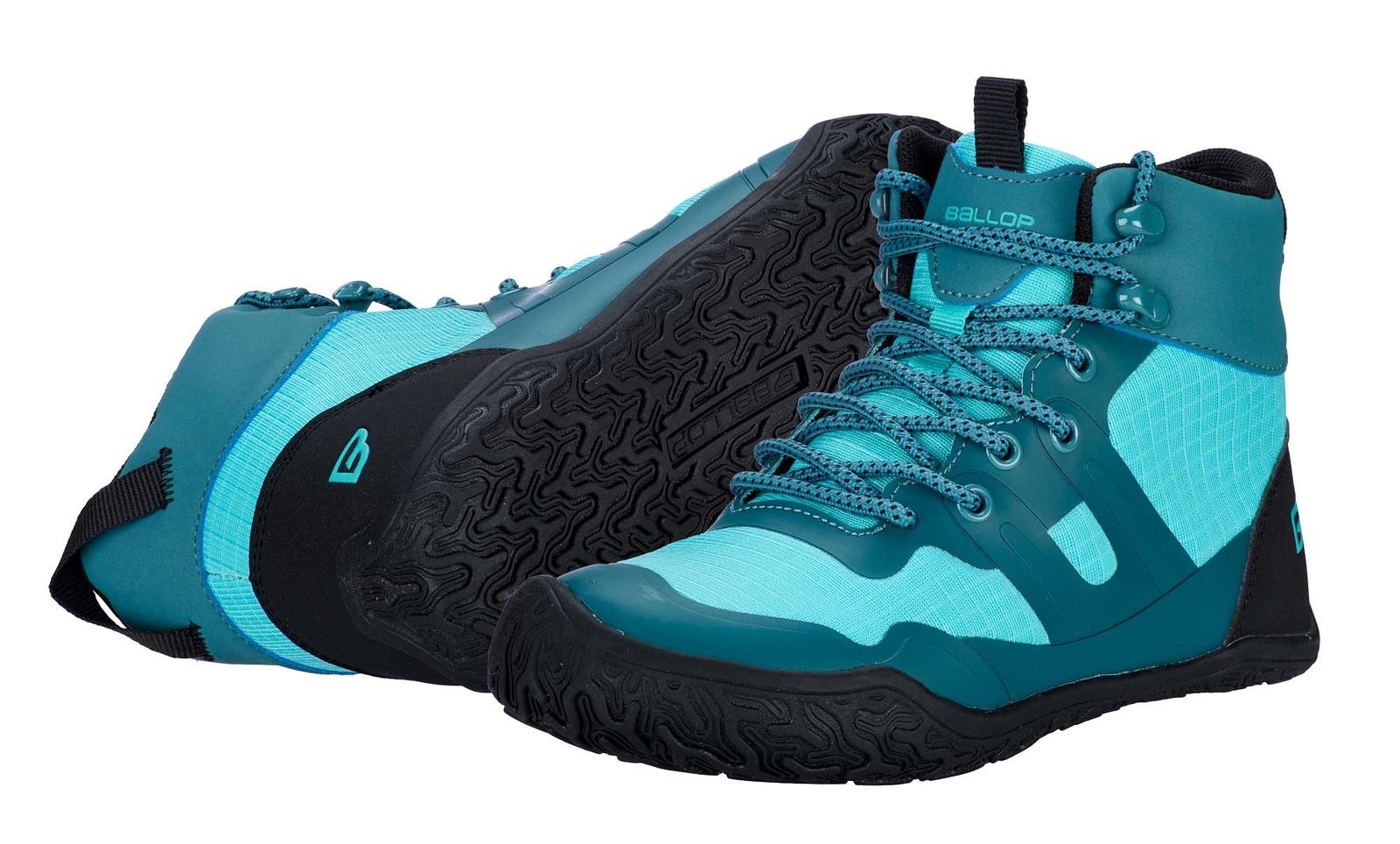 Ballop Barfussschuhe Sneaker Kuluba Waterproof (flexible Sohle, wasserabweisend) blau Kinder, Größe Euro (US): 30