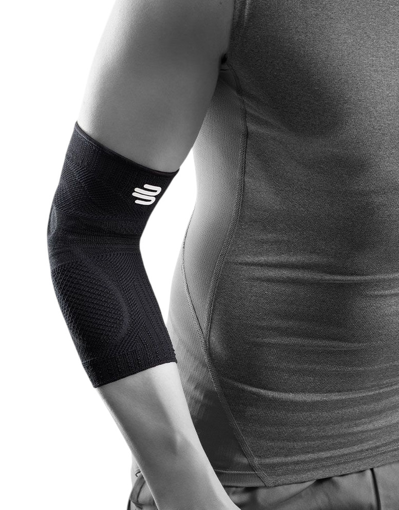 Bauerfeind Ellenbogenbandage Sports Elbow Support (leicht, komfortabel) schwarz - 1 Stück, Größe: M Image