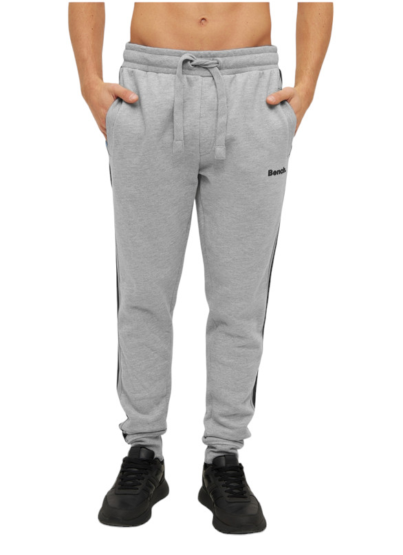 Bench Freizeit-Jogginghose Remmio (Baumwolle, hoher Tragekomfort) hellgrau Herren, Größe: L