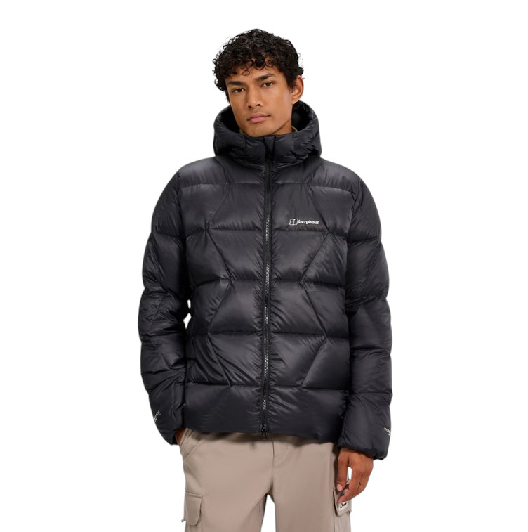 Berghaus Winter-Daunenjacke Explorer Down (Kapuze, wärmend dank Daunenfüllung) schwarz Herren, Größe: M Image