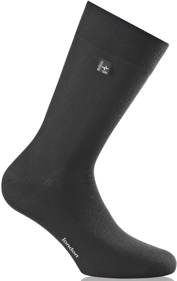 Rohner Businesssocke Crew London schwarz Herren - 1 Paar