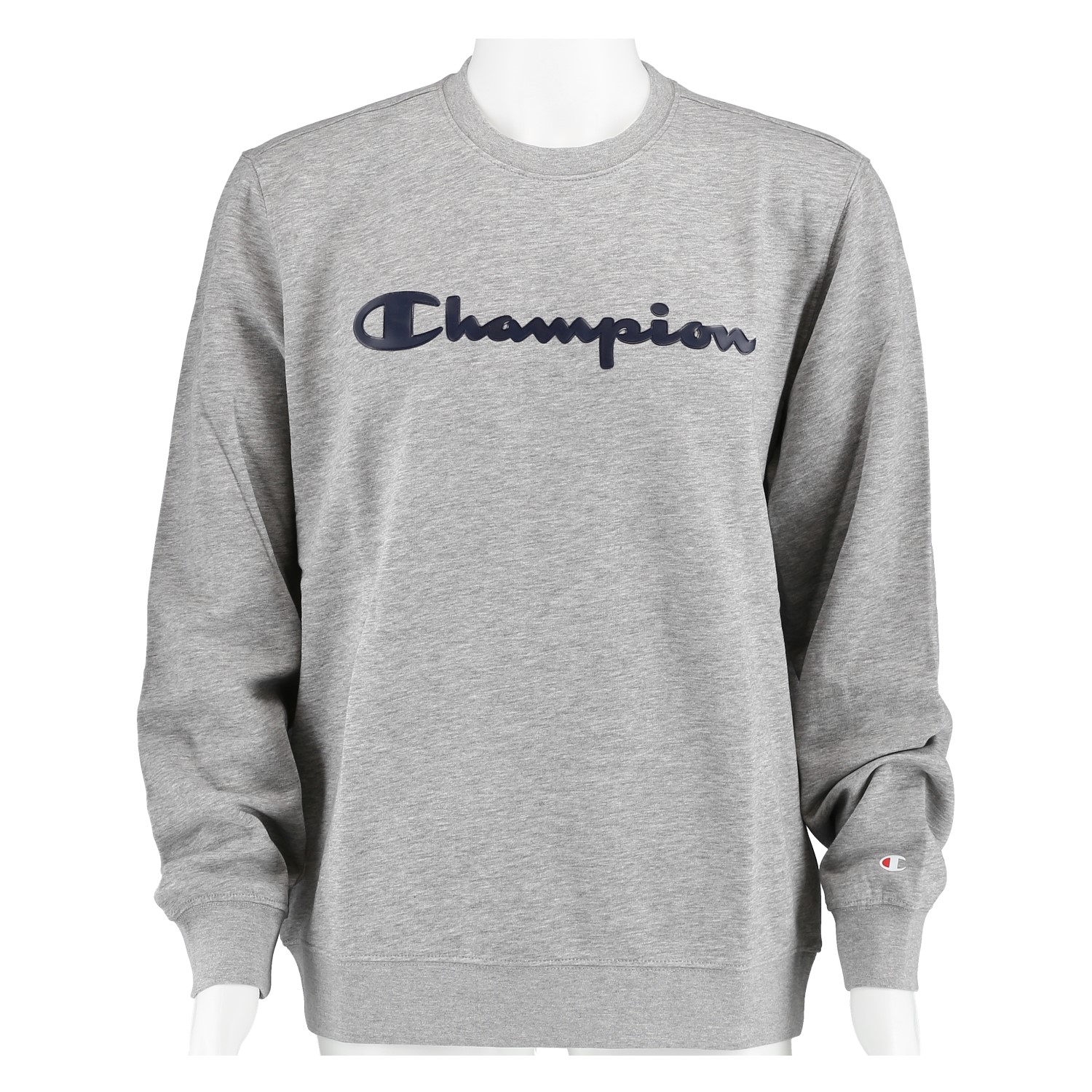 Champion Pullover Crewneck Big Logo Grau Herren Online Bestellen