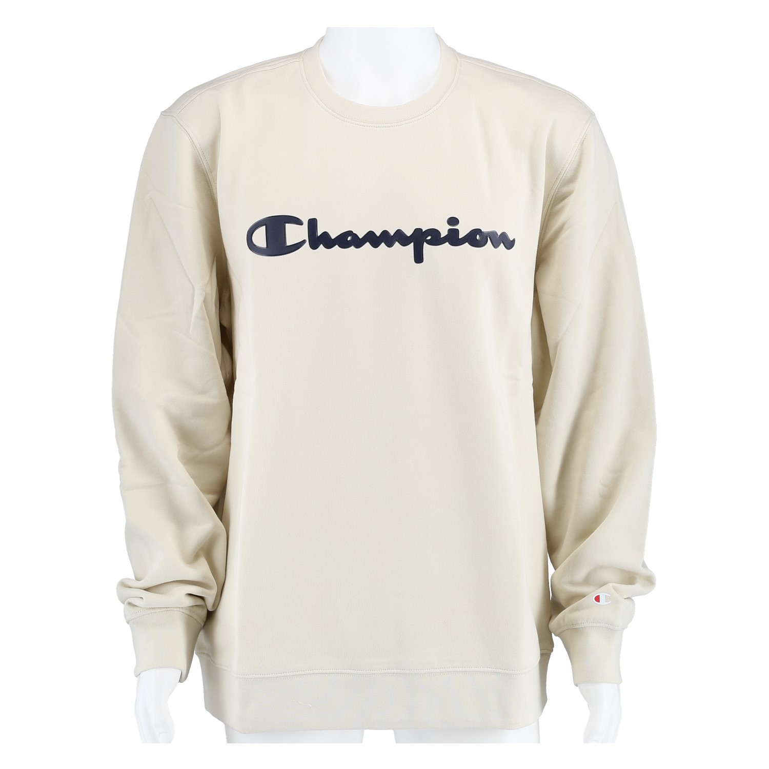 beige champion sweatshirt