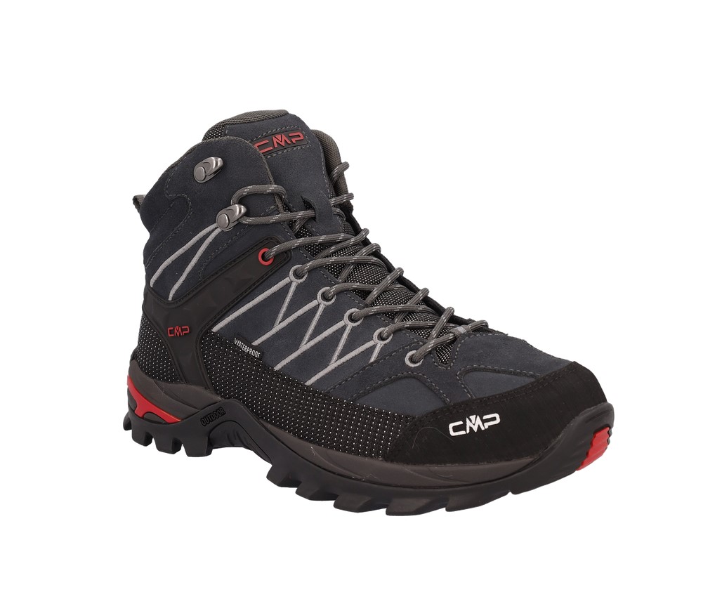 CMP Wanderschuhe Rigel Mid Trekking WP (wasserdicht) navyblau/anthrazitgrau Herren, Größe Euro (US): 42 (9) Image