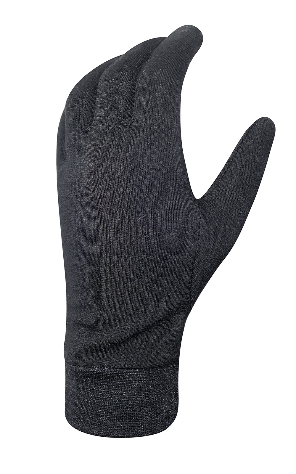 Chiba Fahrrad Unterziehandschuhe Merinohandschuh schwarz - 1 Paar
