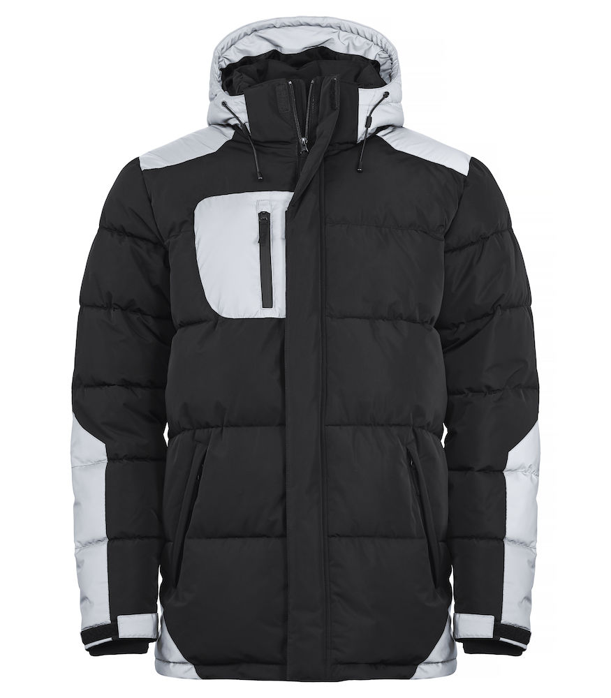 JRC 987691-C Wattierte Jacke Herren Jacke, Wasserdicht Schwarz, Größe XXL