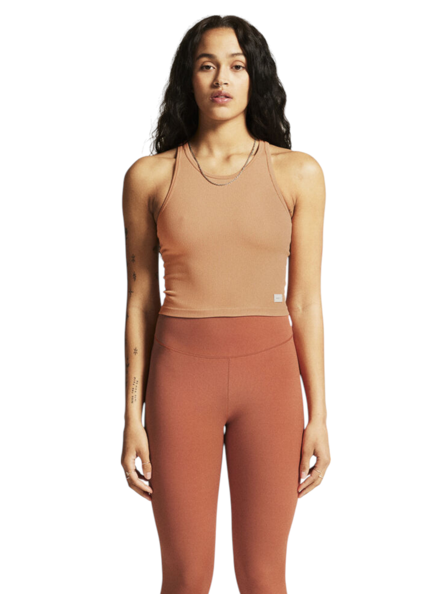 Craft Sport-Tank Collective Rib (Rippenstruktur, elastisches Material) braun Damen