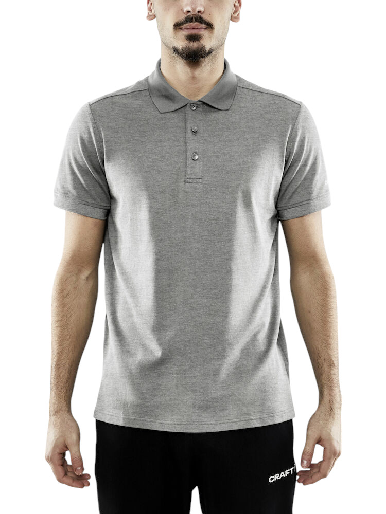 Craft Sport-Polo CORE Blend (hoher Tragekomfort) grau Herren