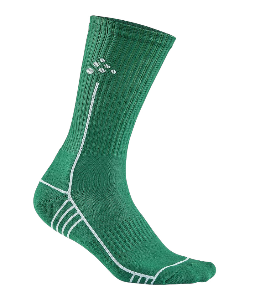 Craft Sportsocken Progress Mid (feuchtigkeitstransport) grün - 1 Paar