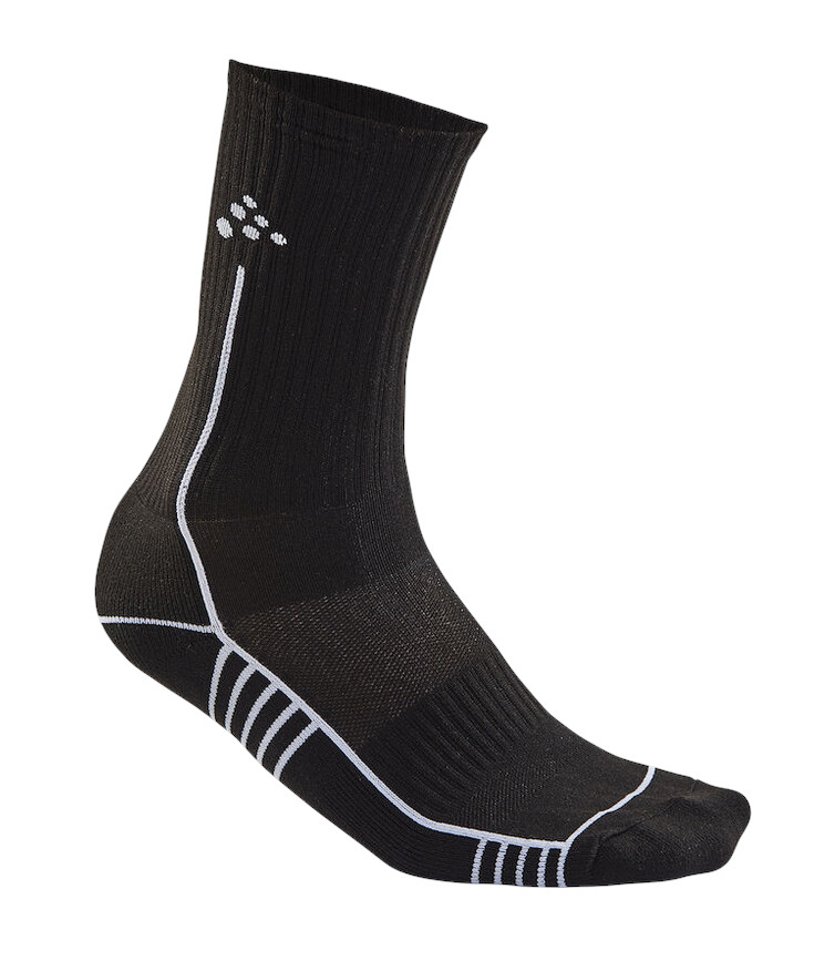 Craft Sportsocken Progress Mid (feuchtigkeitstransport) schwarz - 1 Paar