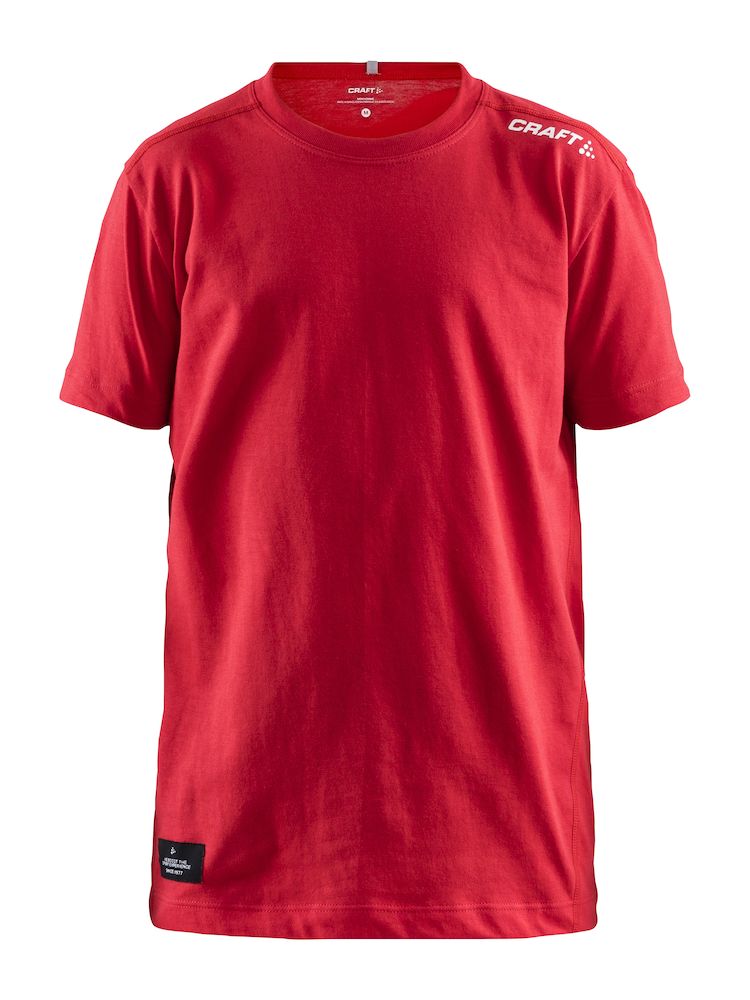 Craft Sport-Tshirt Community Mix (Baumwolle) rot Kinder, Größe: 122/128 Image