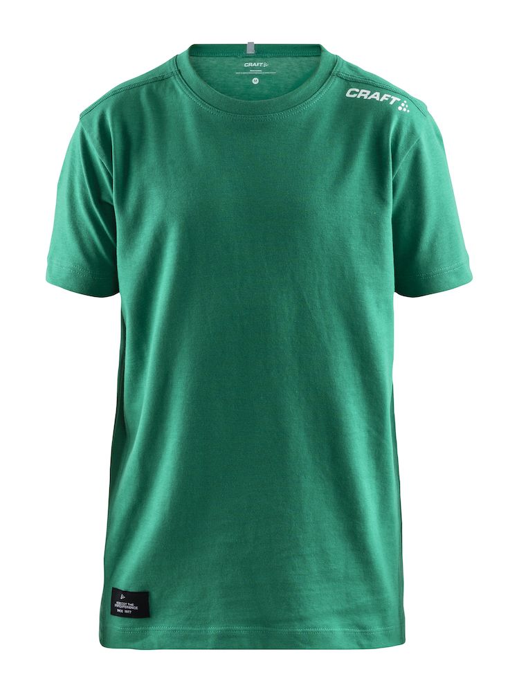 Craft Sport-Tshirt Community Mix (Baumwolle) grün Kinder, Größe: 146/152 Image