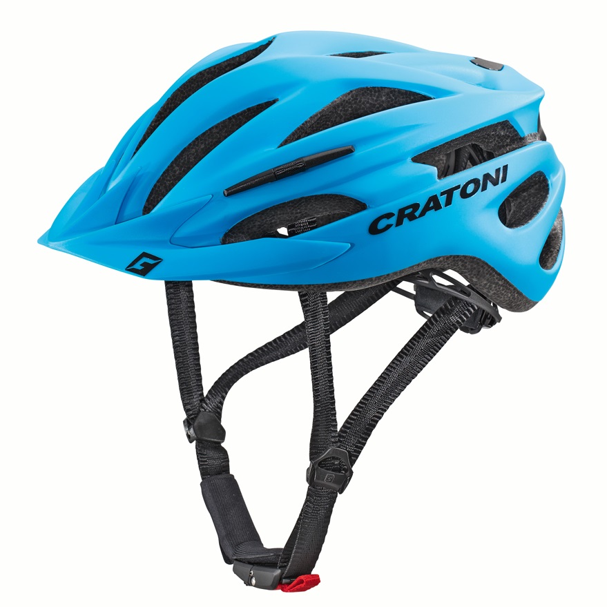 Cratoni Fahrradhelm Pacer – Dunkelblau Matt, Leicht (230 G), Mit 20 Belüftungsöffnungen & Verstellbarem Innenring