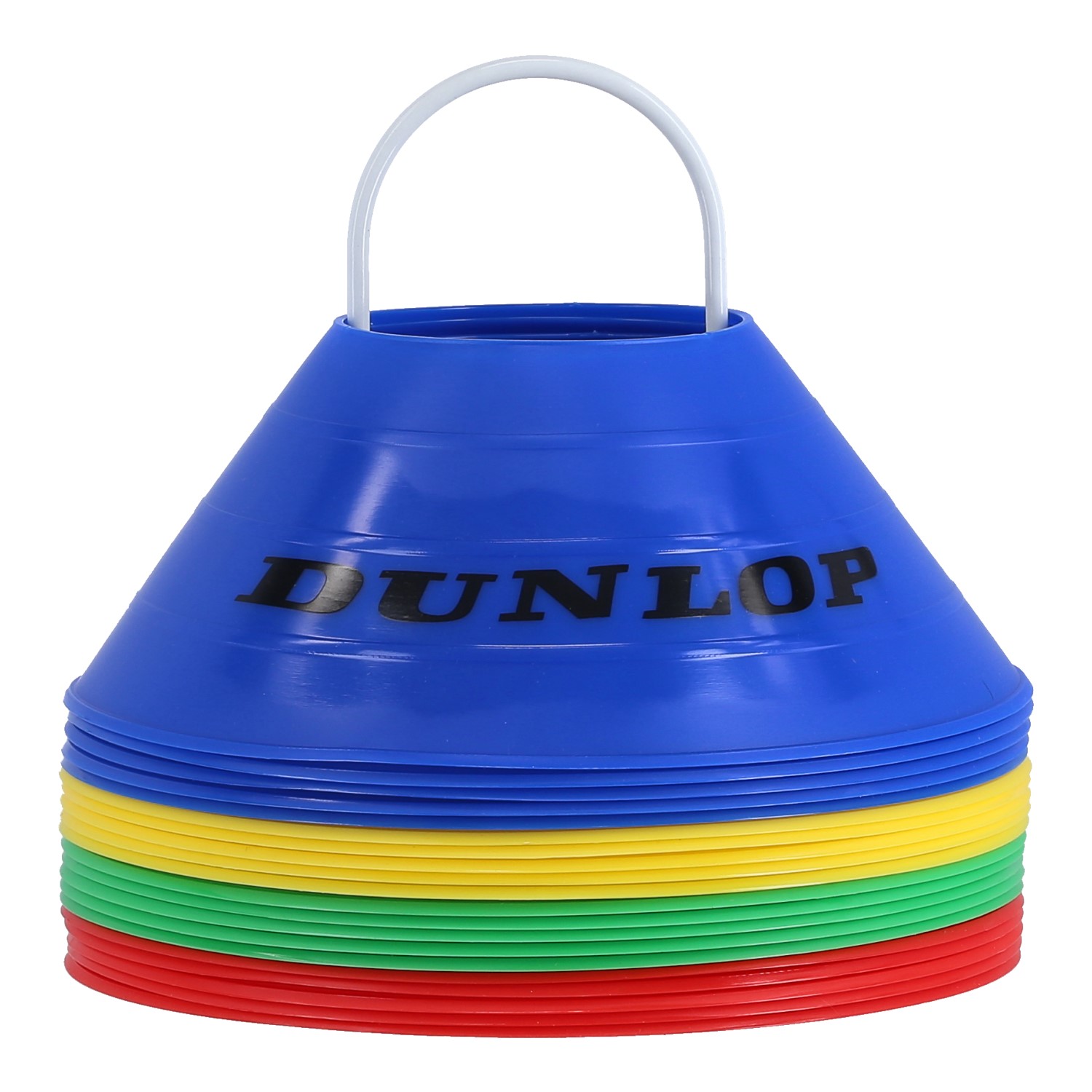 Dunlop Markierungshütchen SET 20 Stück farblich sortiert