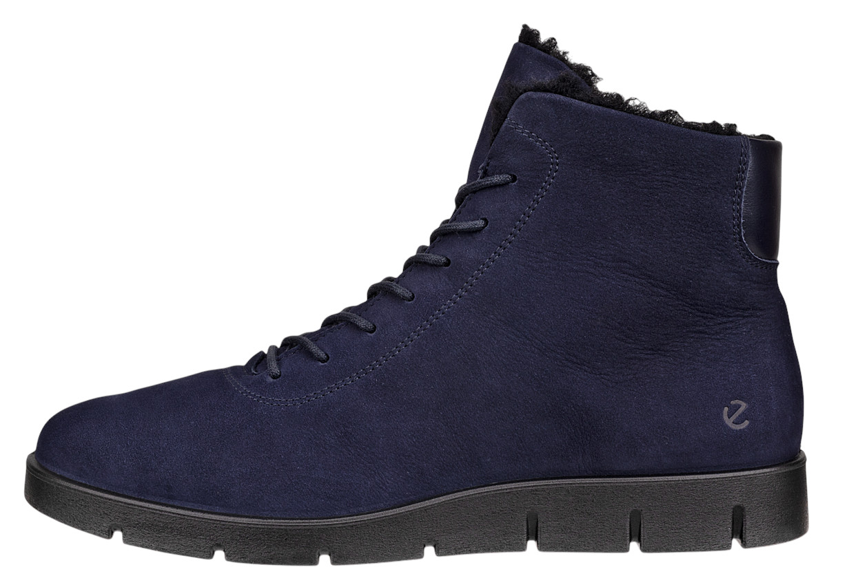 ECCO Winterstiefel Bella Boot (Nubukleder, warm) navyblau Damen, Größe Euro (US): 39