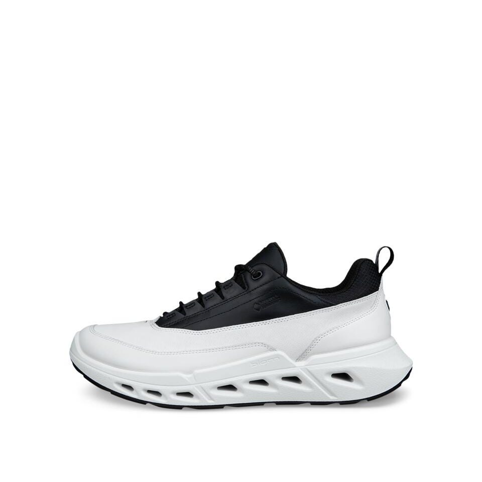 ECCO Sneaker Biom 720 GTX (Vollnarbenleder, wasserdicht) weiss/schwarz Herren, Größe Euro (US): 40 Image