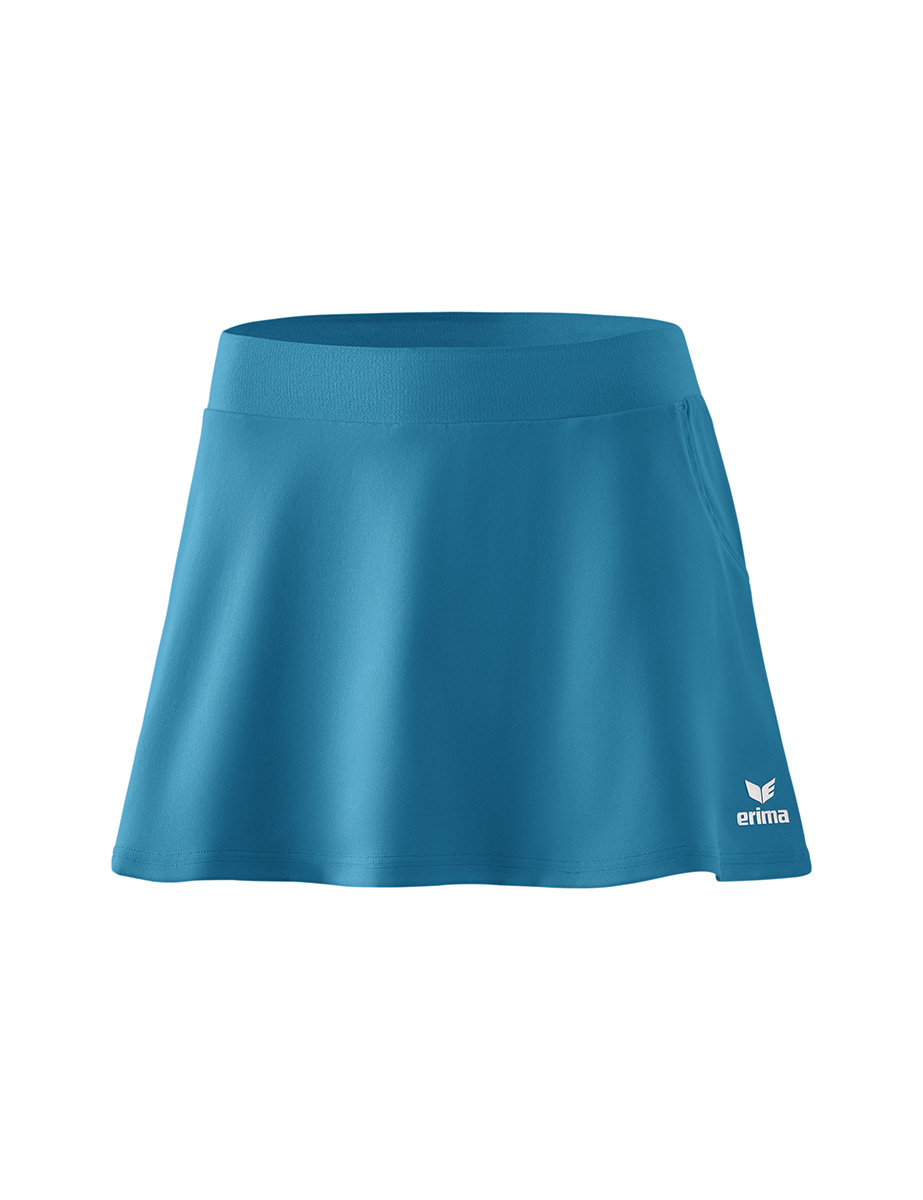 Erima Tennisrock Tennis mit integrierter Hose hellblau Damen