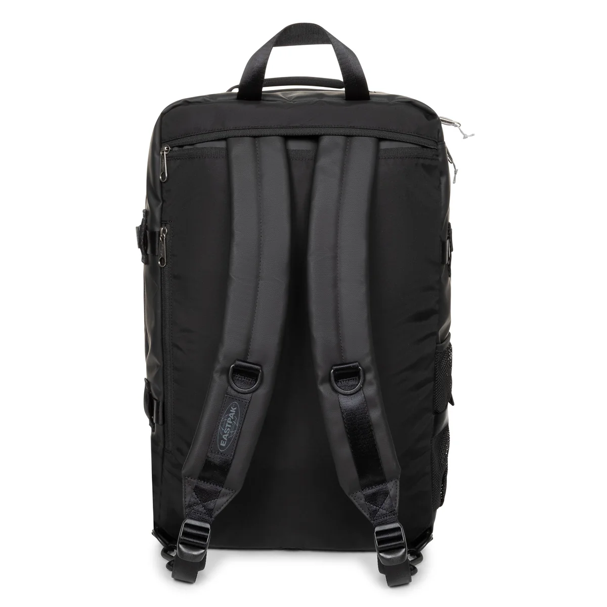 Eastpak Travel-Rucksack Travelpack (42 Liter, mit Laptopfach) schwarz/reflektierend