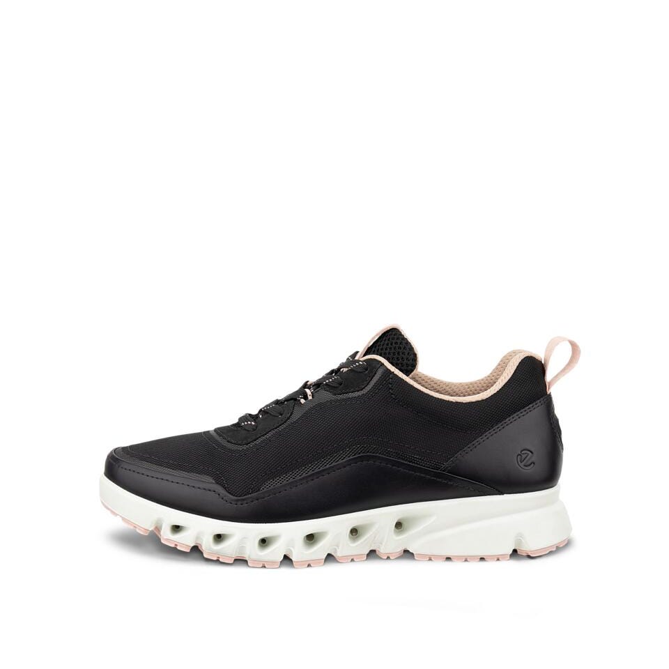 ECCO Sneaker Multi-Vent GTX (Leder/Textil, wasserdicht) 2026 schwarz/rosa Damen, Größe Euro (US): 41 Image