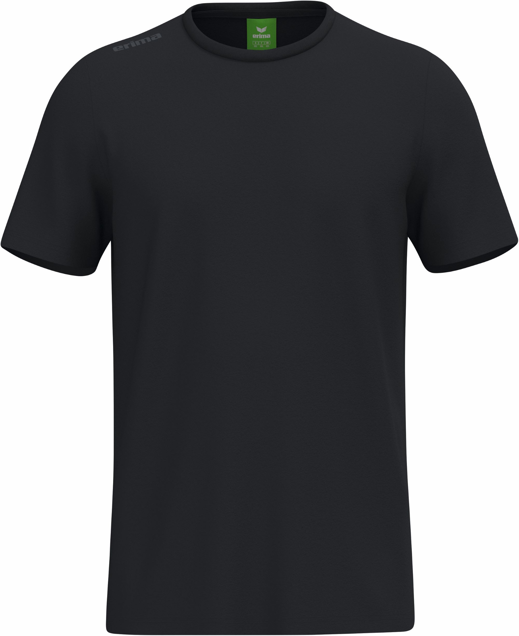 Erima Freizeit-Tshirt Teamsport (100% Baumwolle) schwarz Herren, Größe: XXL Image