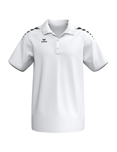 Erima Sport-Polo CMPT Wings (Baumwolle-Mischung, bequeme Passform) weiss/schwarz Herren, Größe: 4XL Image