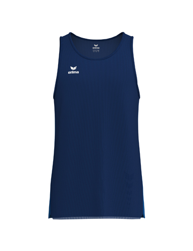 Erima Sport-Tank Top T&F Wings Singlet (leicht, schnelltrocknend) navyblau Herren, Größe: L Image