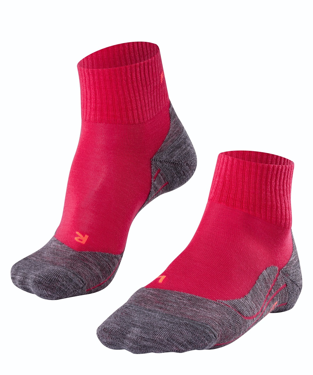 Falke Trekkingsocke TK5 Short (leichte Polsterung für leichte Wanderungen) rose Damen - 1 Paar