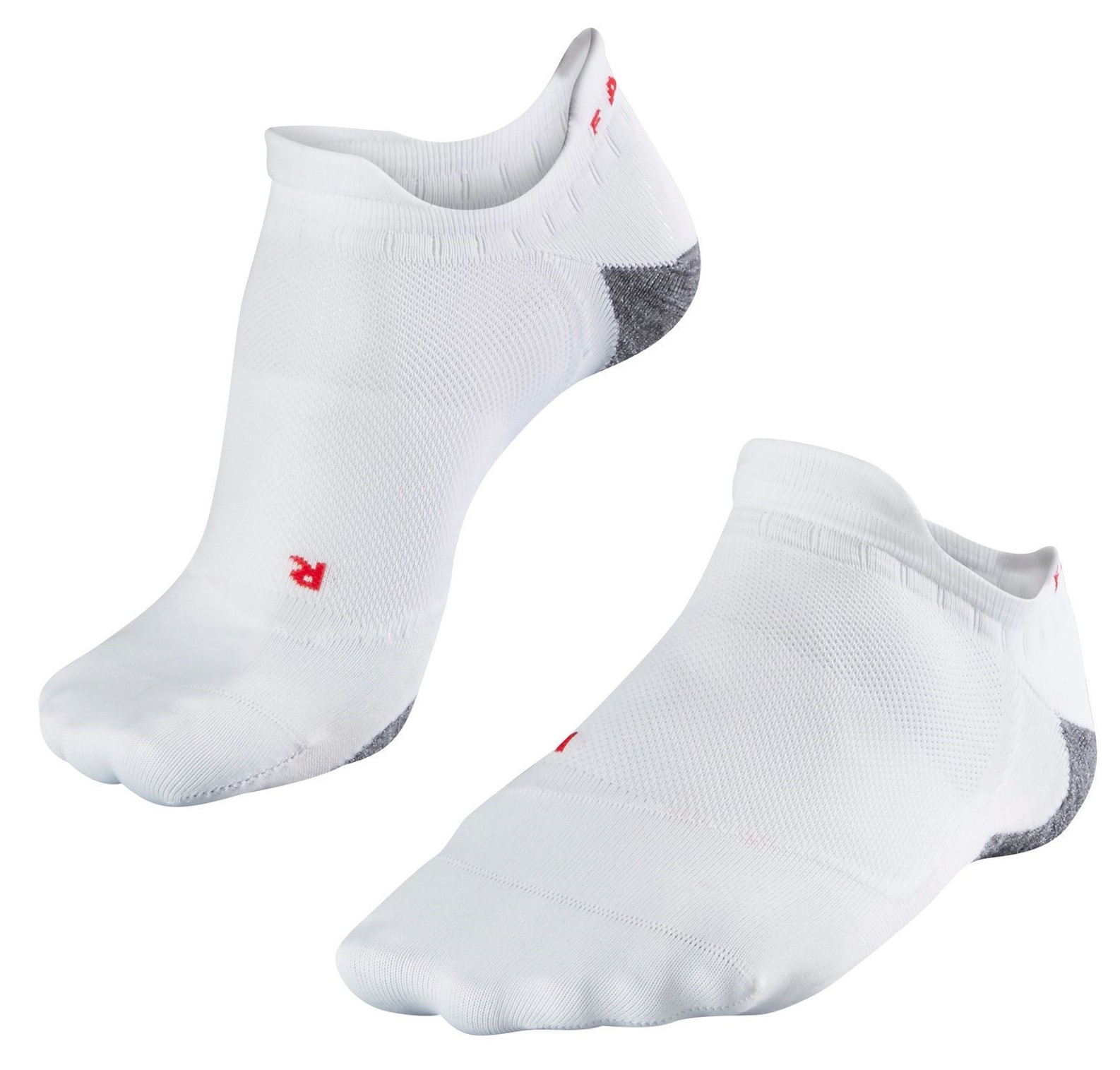 Falke Tagessocke RU5 Invisible Fuesslinge Herren weiss/grau - 1 Paar