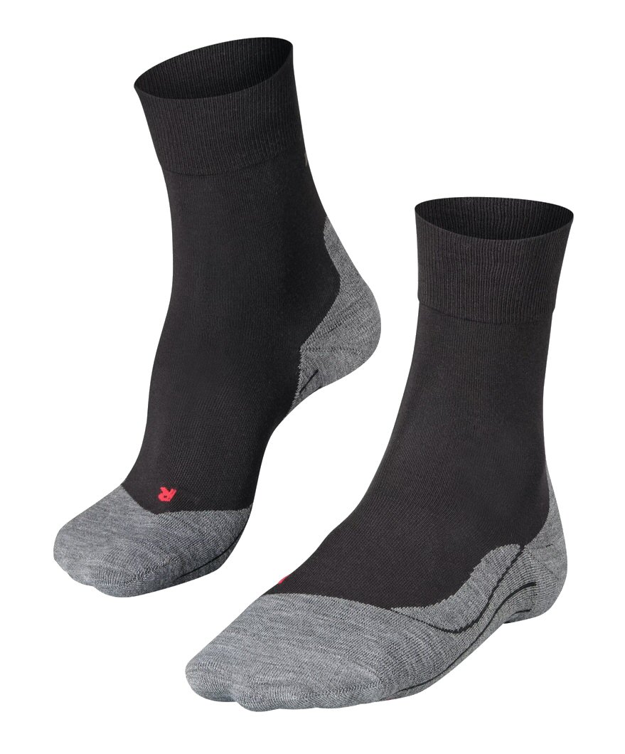 Falke Laufsocke RU4 (mittelstarke Polsterung) schwarz/grau Damen - 1 Paar