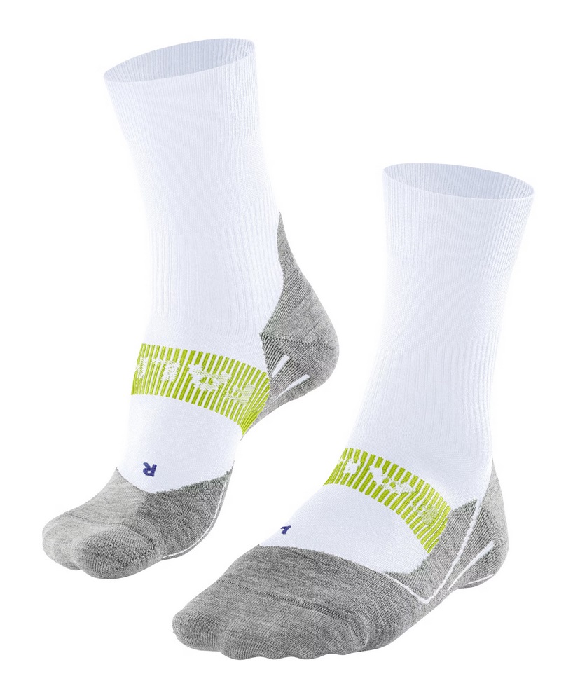 Falke RU4 Endurance Cool Short Hardloopsokken Wit/Grijs Heren