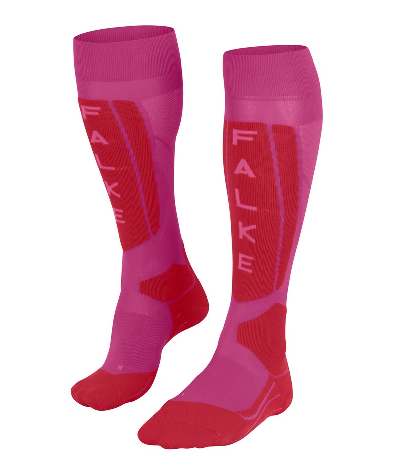 FALKE Airport herensokken, fuchsia roze (arctic pink