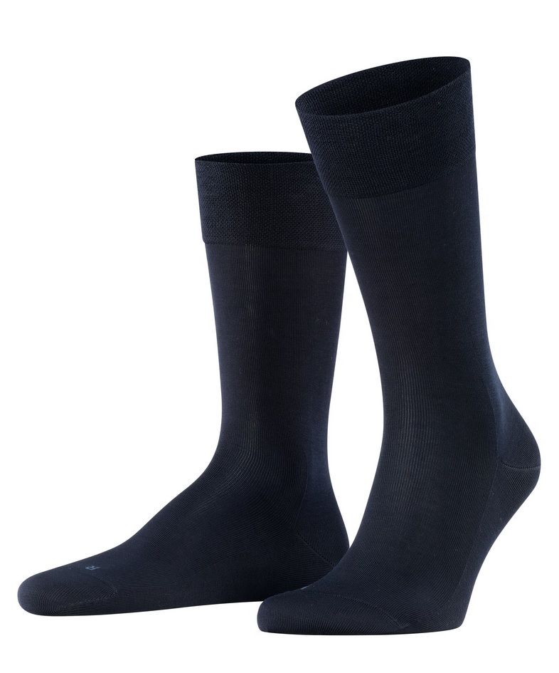 Chaussette Sans Bord ?lastique Non Comprimante Homme, 98% Coton