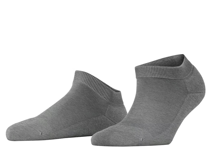 Falke Tagessocke ClimaWool Sneaker (feuchtigkeitsregulierend, Merinowolle) grau Damen - 1 Paar, Größe: 37-38 Image