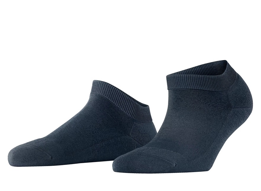 Falke Tagessocke ClimaWool Sneaker (feuchtigkeitsregulierend, Merinowolle) navyblau Damen - 1 Paar, Größe: 39-40 Image
