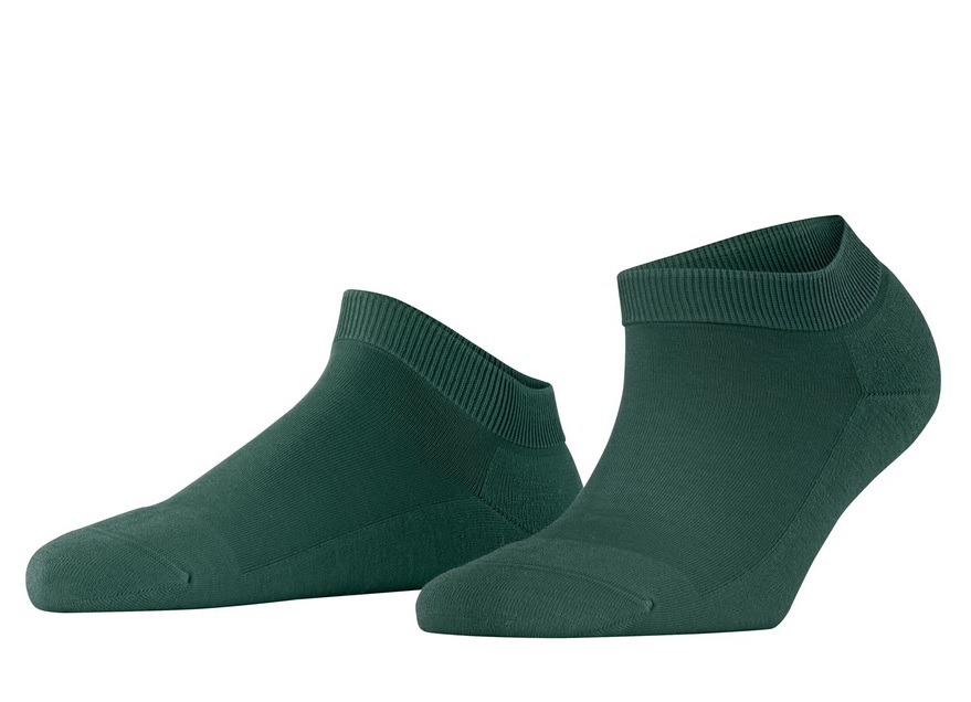 Falke Tagessocke ClimaWool Sneaker (feuchtigkeitsregulierend, Merinowolle) huntergrün Damen - 1 Paar, Größe: 39-40 Image