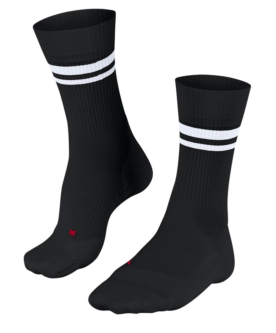 Falke Tennissocke TE4 Classic (mit Stabilisierungsfunktion, leichter Dämpfung) schwarz/weiss Herren - 1 Paar