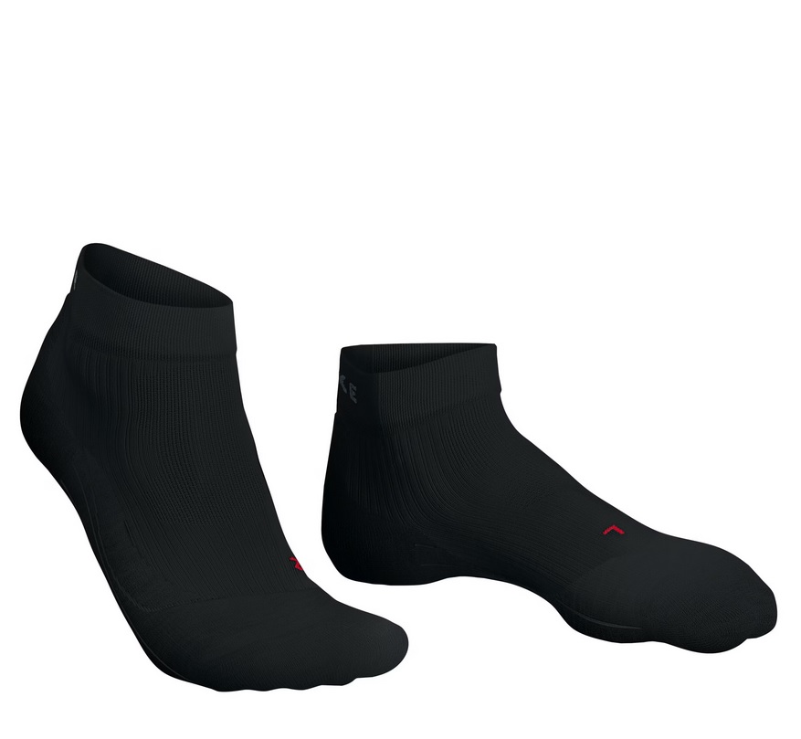 Falke Tennissocke TE4 Short (mit Stabilisierungsfunktion, leichter Dämpfung) schwarz Damen - 1 Paar