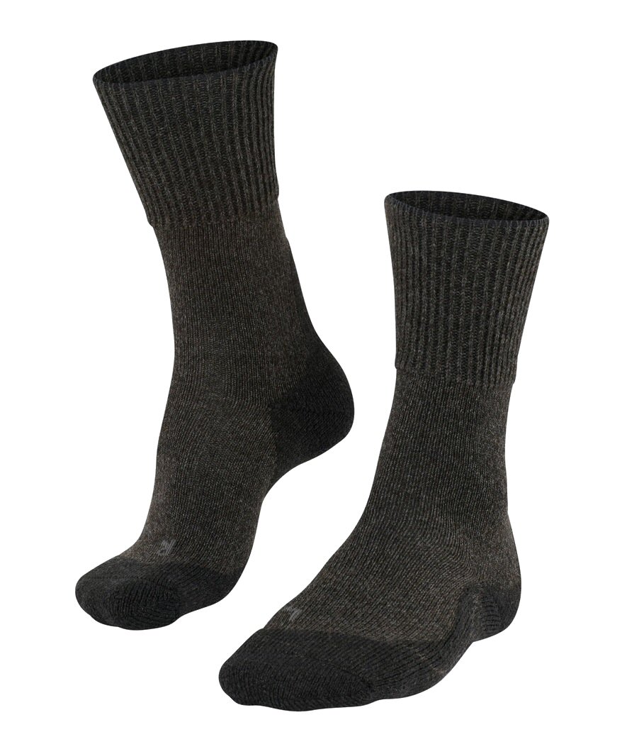 Falke Trekkingsocke TK1 Wool (für kalte Wetterbedingungen) smoggrau Damen - 1 Paar