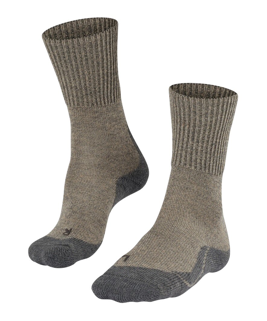 Falke Trekkingsocke TK1 Wool (für kalte Wetterbedingungen) braun Damen - 1 Paar