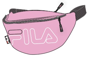 Fila Gürteltasche Waist Bag Slim pink