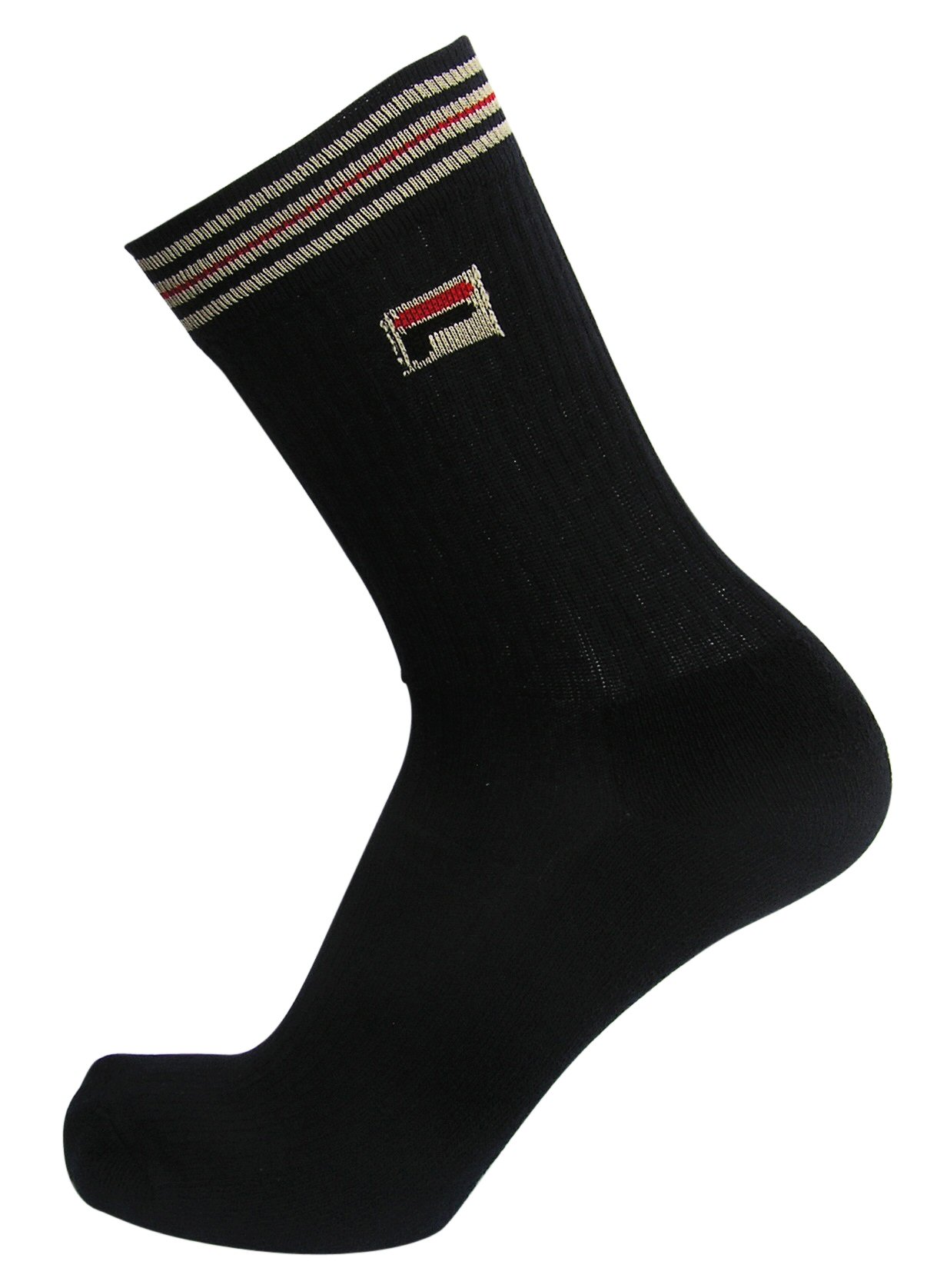 Fila Tennissocke Stripes (75% Baumwolle) navyblau Herren 1 Paar
