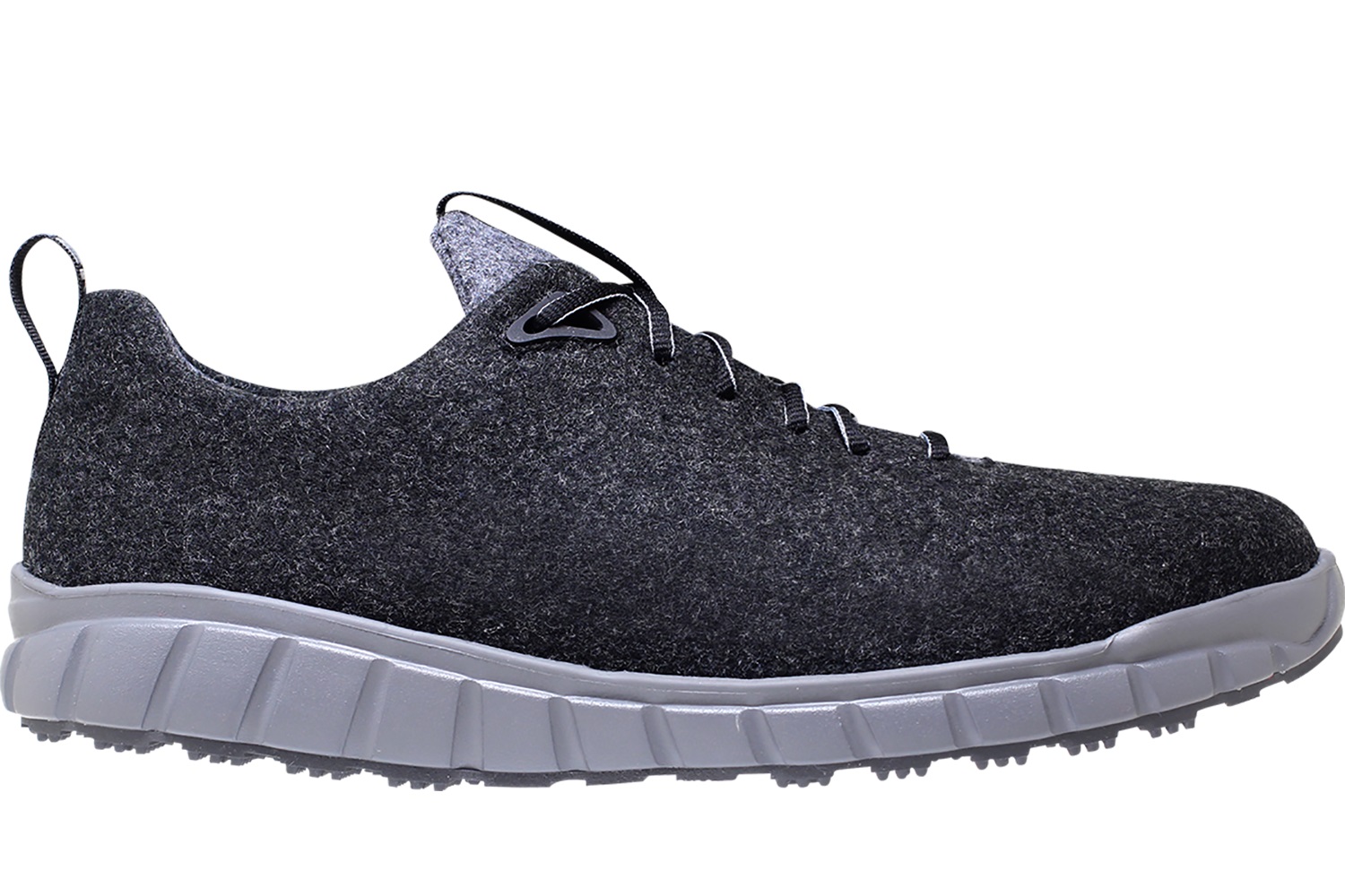 Tessuto Merino Traspirante Ganter Evoherren, Scarpe Da Ginnastica Uomo, Nero, 42 EU Larga Scarpe Running Comfort Clima