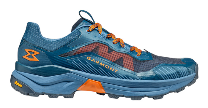 Garmont Trekking-Wanderschuhe 9.81 Engage (Speed-Hiking) blau/orange Herren, Größe Euro (US): 44 (10,5) Image