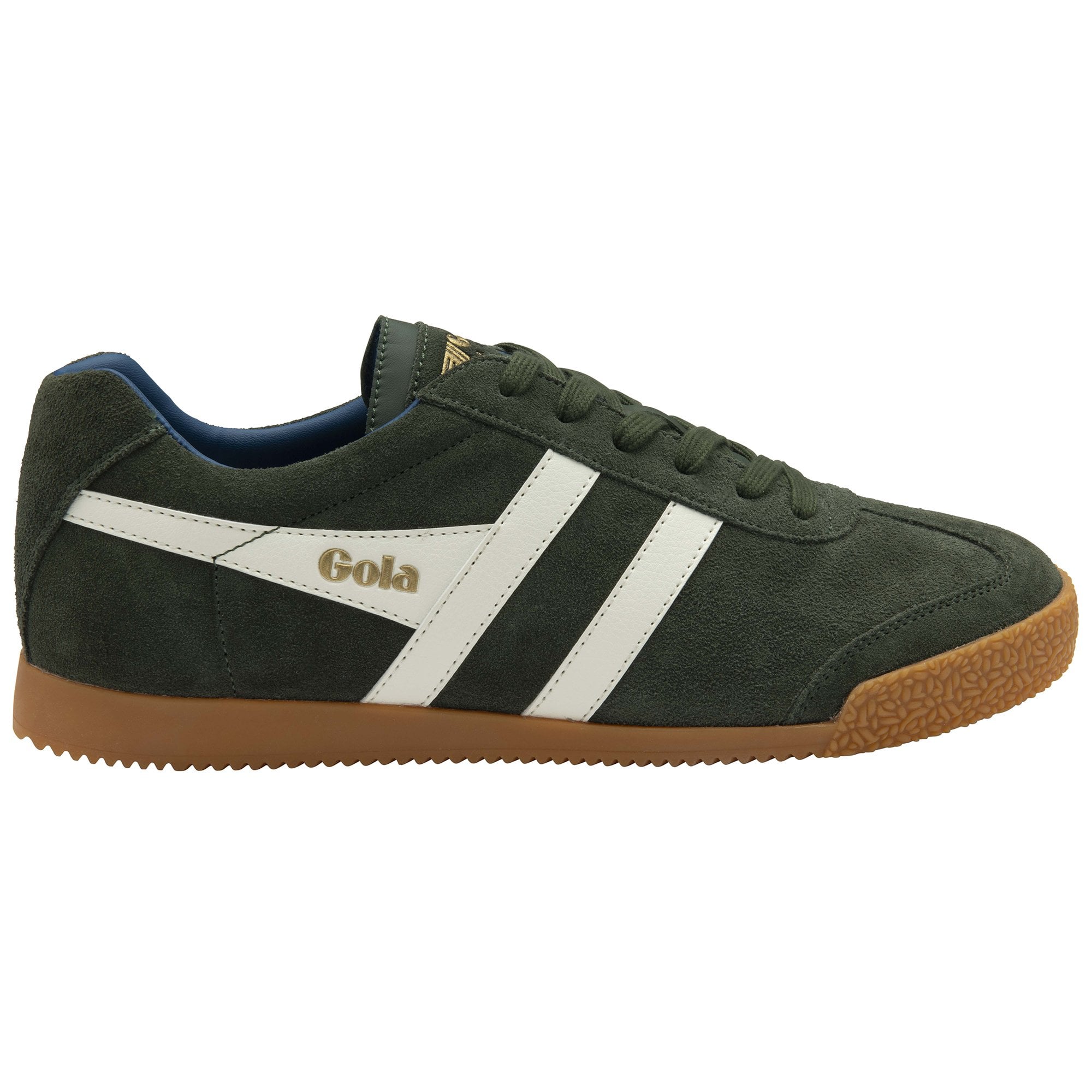 Gola Sneaker Harrier Suede-Leder 2026 khakigrün/offwhite/marineblau Herren, Größe Euro (US): 43 (10) Image