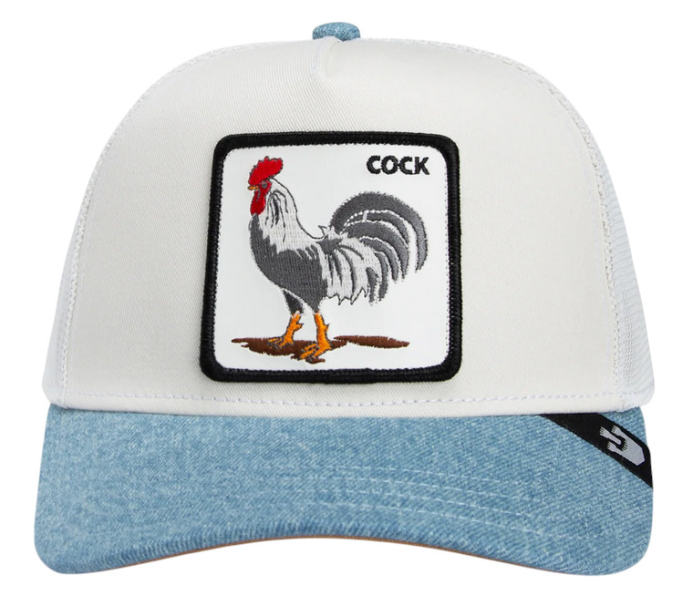Goorin Basecap Rooster Fan Institution Ball Club weiss - 1 Stück, Größe: OneSize