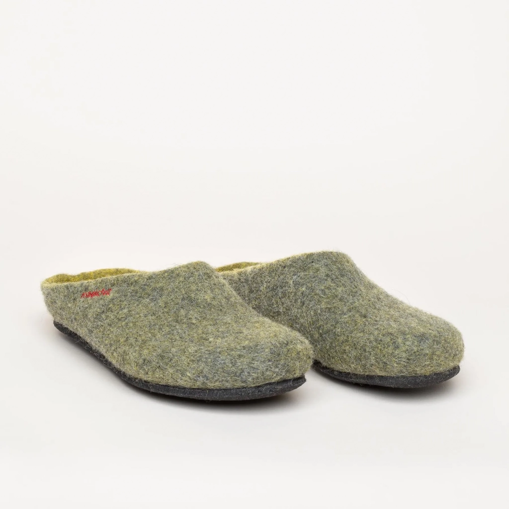 Gottstein Hausschuhe Magicfelt 709 (100% Wolle) dunkelgelb (Größe 36-42)