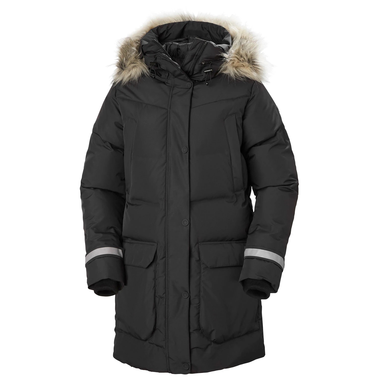 Helly Hansen Winter-Daunenmantel Bouvet Down Parka (Entendaunenisolierung) schwarz Damen, Größe: S
