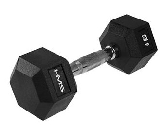 HMS Fitness Hex Pro Kurzhantel 6kg - 1 Stück