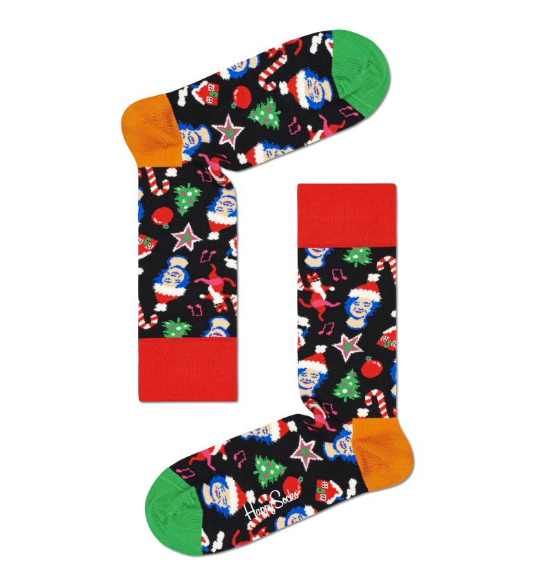 Happy Socks Tagessocke Crew Santa, Cats&Hats bunt 1er online bestellen