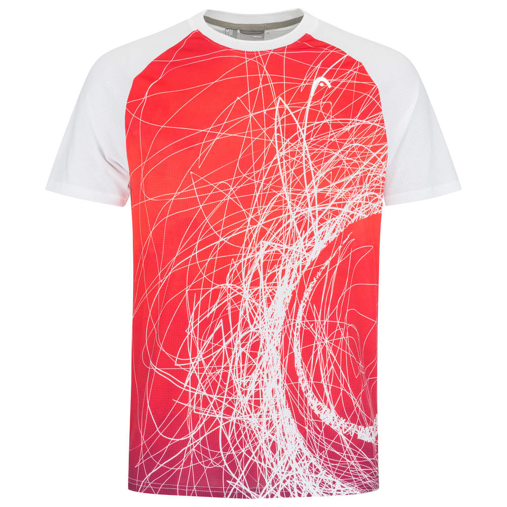 Head TennisTshirt Performance MC Paris 2023 weiss/rot Herren online bestellen